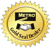 Superior Shelving Systems is an authorized Metro Gold Seal Dealer.