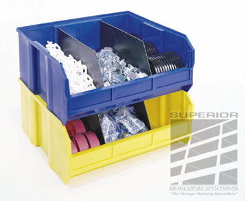 Plastic Bins in many colors