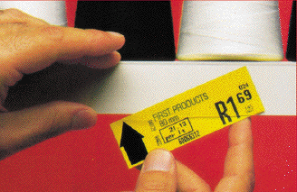 slip strip laber holder
