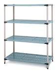 plastic/polymer shelves with lifetime warranty